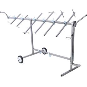 Auto Paint Stand Panel Hood Hanger Spray Rack Paint Rack, 360  Rotating Paint Rack Auto Paint Stand Panel Hood Hanger For Car Bumpers