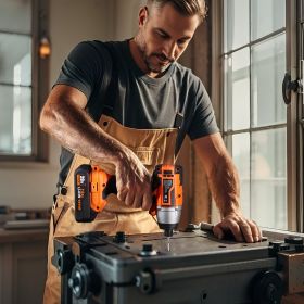 Tool Combo Kit Max 20V Cordless 2-Tool Power Combo Kit With 2.0 Ah Batteries
