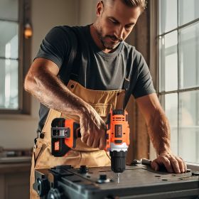 Tool Combo Kit Max 12V Cordless 2-Tool Power Combo Kit With 2.0 Ah Batteries