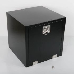 Tool Box Black, size 30"*24"*24", single lock, double pull cableMT018055(Ban the sale oF Amazon & Temu)(No refunds without reason) (Option: 18183335)