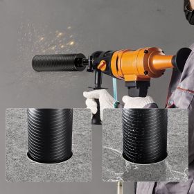 Core Drill Bit, 2.5' Wet/Dry Diamond Core Drill Bits For Brick And Block, Concrete Core Drill Bit With Pilot Bit Adapter And Saw Blade, 9.5' Dril (Option: Black)