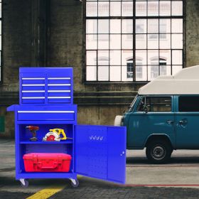 Metal Tool Storage Cabinets (Option: Blue)